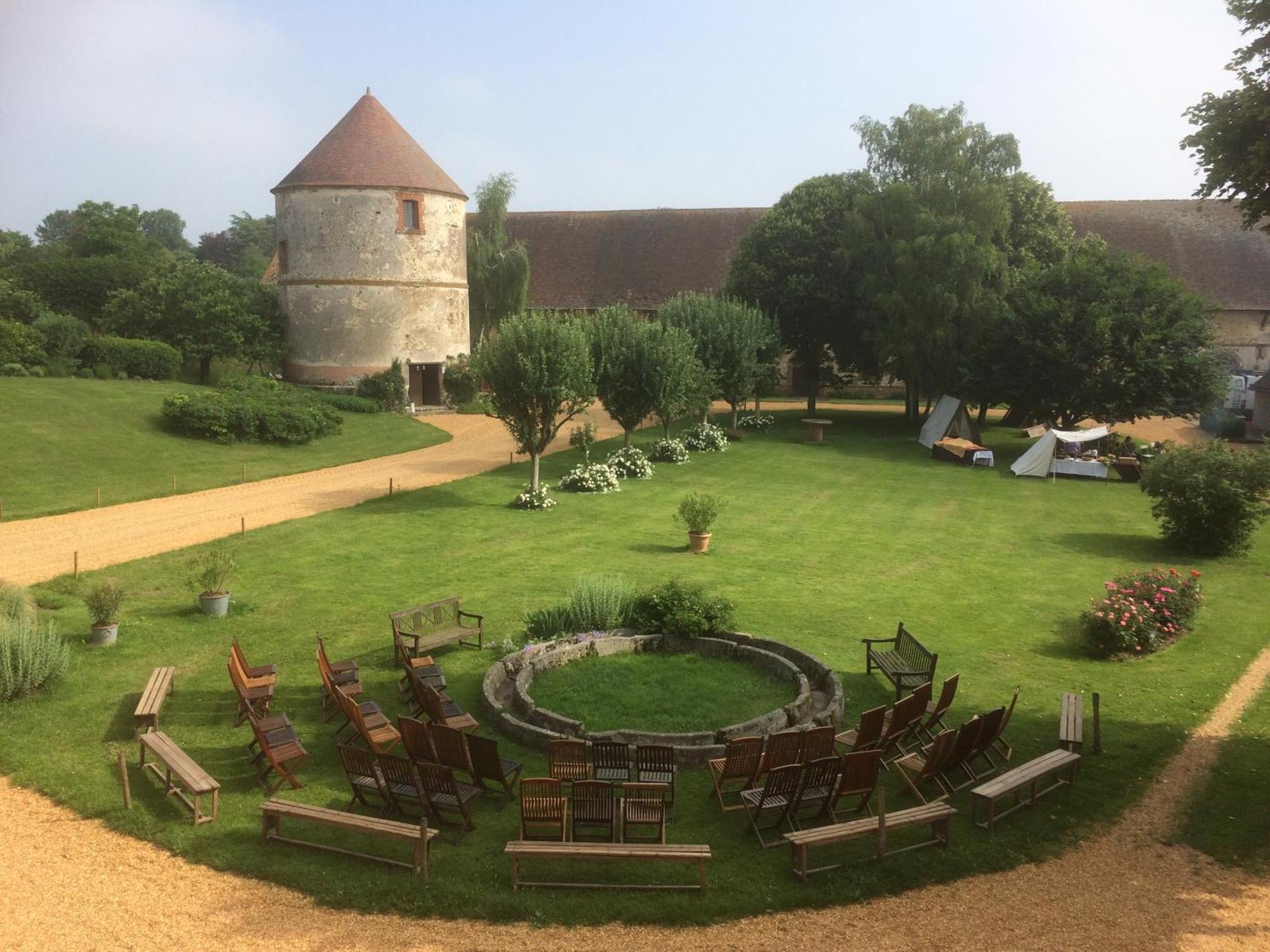 La Ferme Au Colombier Bed & Breakfast Neron Exterior foto