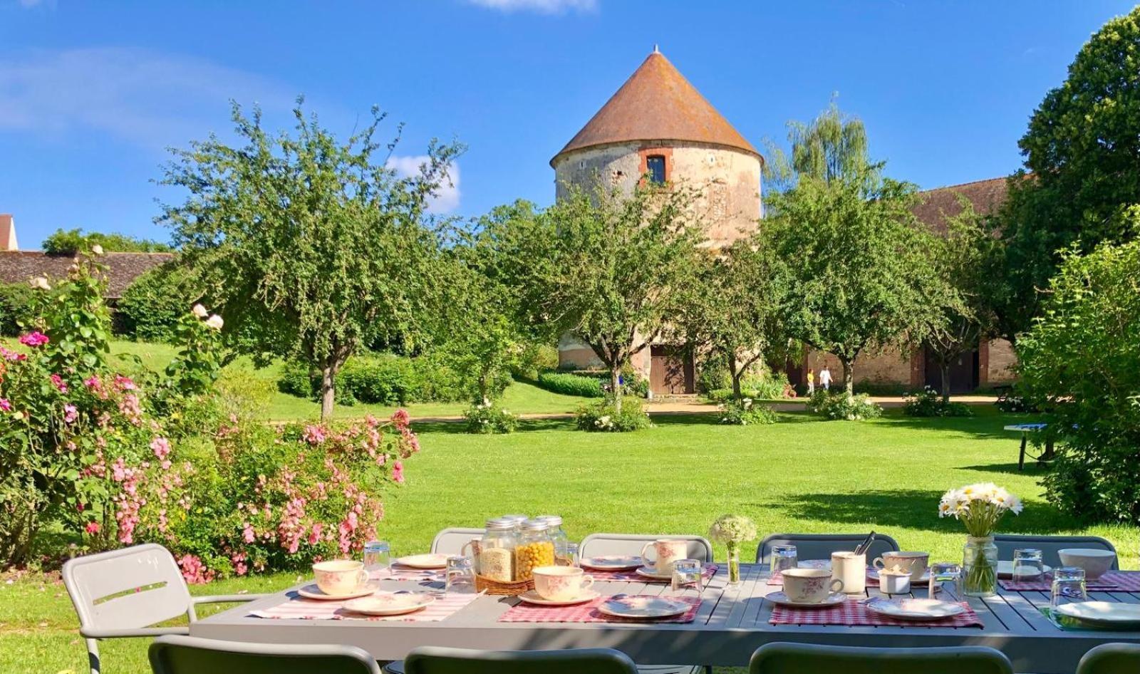 La Ferme Au Colombier Bed & Breakfast Neron Exterior foto