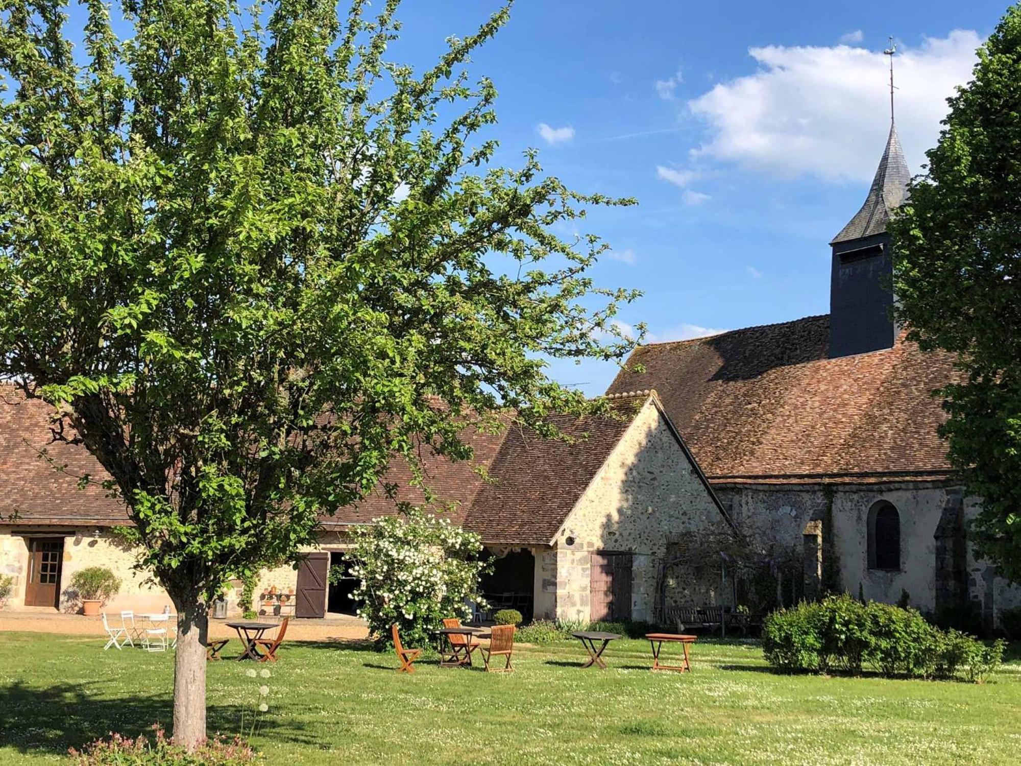 La Ferme Au Colombier Bed & Breakfast Neron Exterior foto